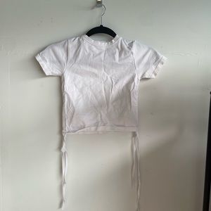 Woman’s white shirt